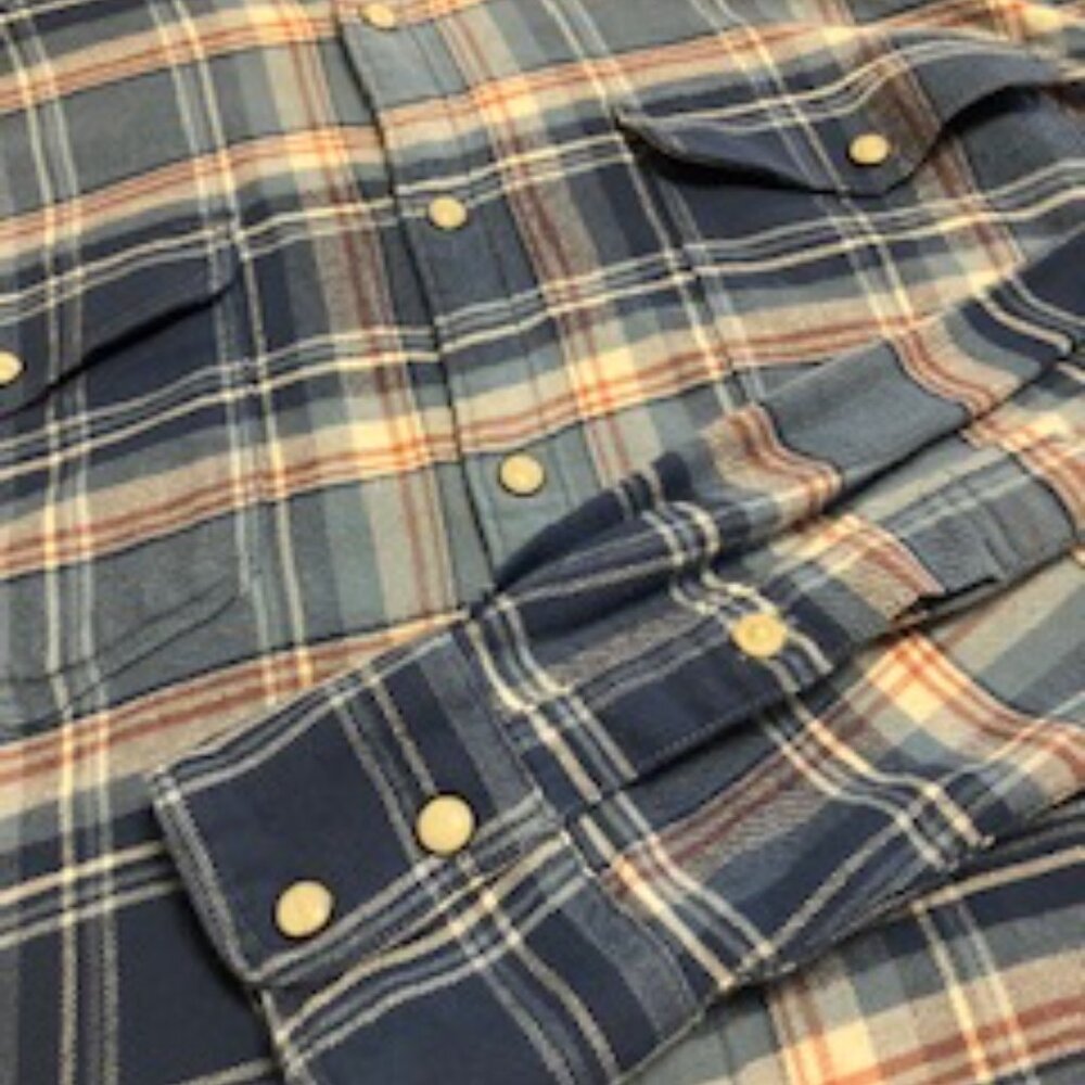Lucky Brand L/S Snap Western Shirt  Size M